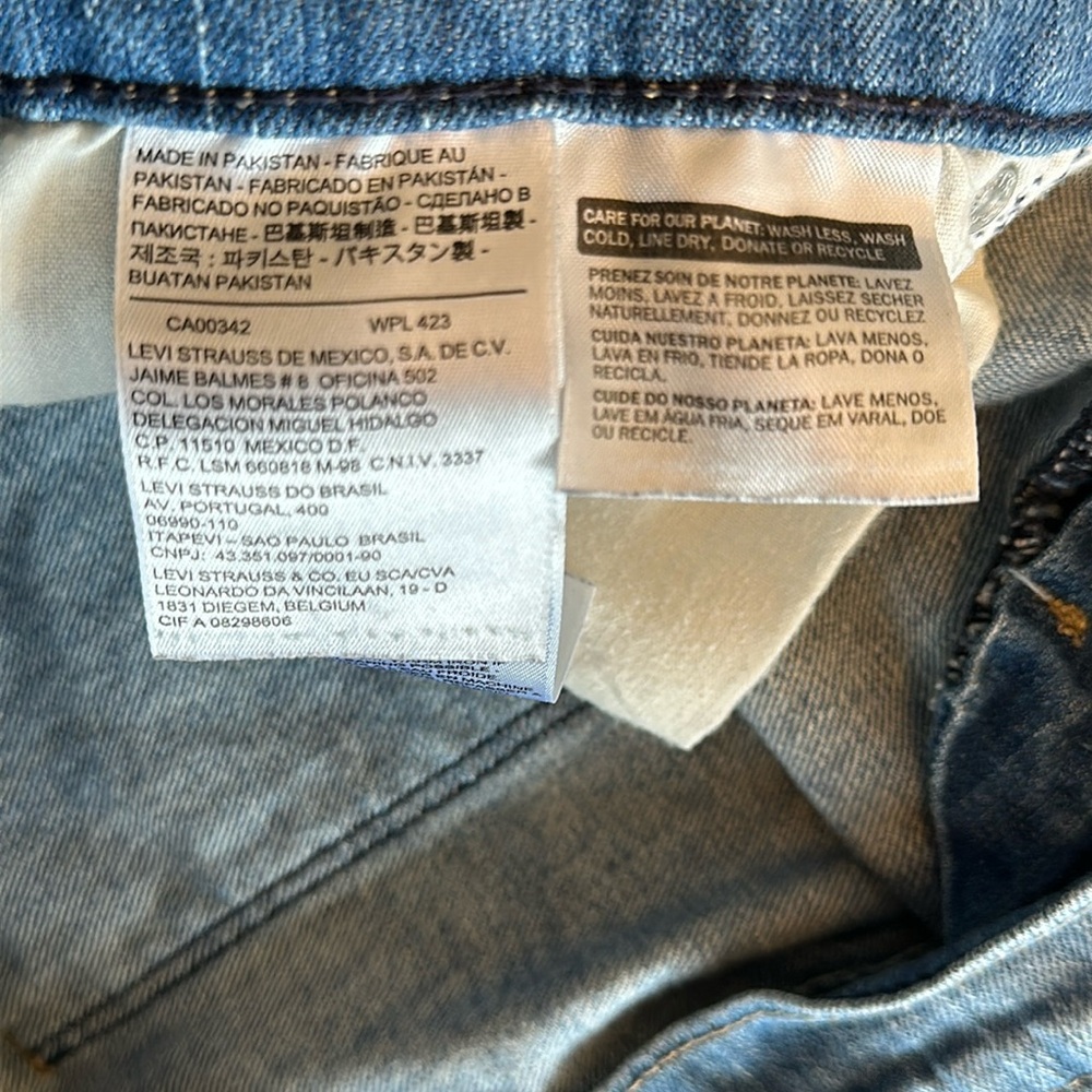 Levis 524 Low Rise Boot Cut Stretch Jeans Sz 11M VG/EUC - Picture 8 of 13